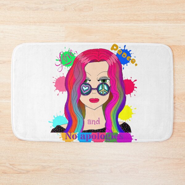 Item preview, Love Peace and No Apologies  designed and sold by JaygiesDesign.