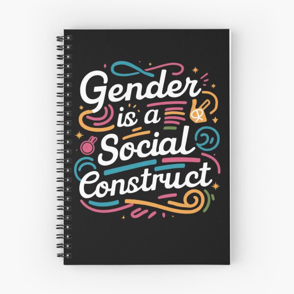 Item preview, Funny Pride LGBTQ Gay Queer Gift Gender Is A Social Construct Progressive Statement and Social Construct LGBTQ Equality Advocate designed and sold by Kiraz771s.