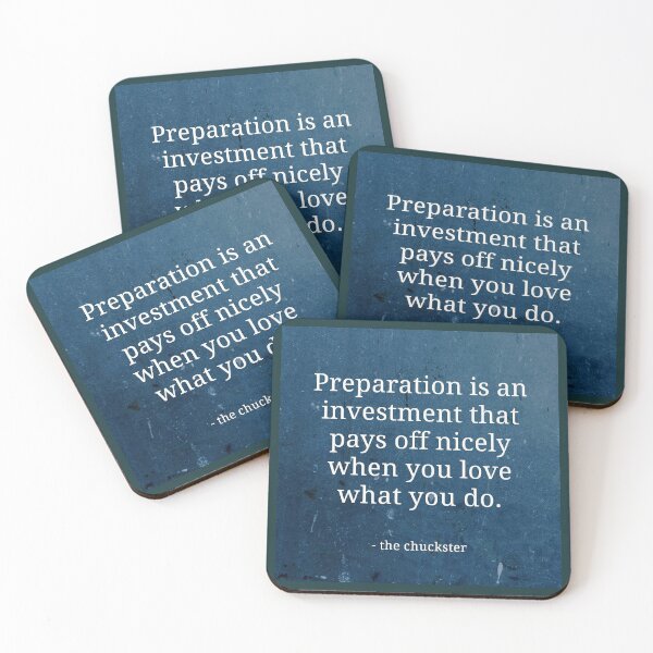 Item preview, Preparation is an investment designed and sold by ChucksterTees.