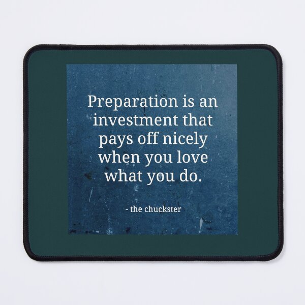 Item preview, Preparation is an investment designed and sold by ChucksterTees.