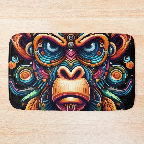 Item preview, Fantasy Ape: Vibrant Monkey Portrait designed and sold by StellarValor.