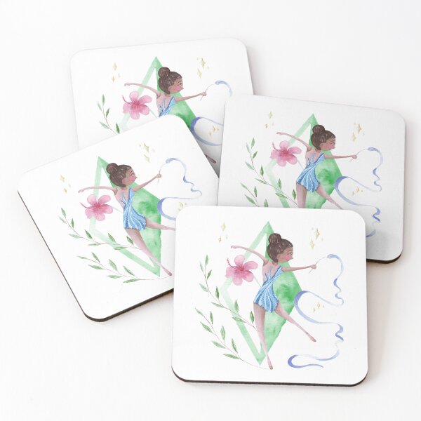 Item preview, Elegance in Motion: Rhythmic Gymnastics Athletes - Blue designed and sold by Andreia Magic Kids.