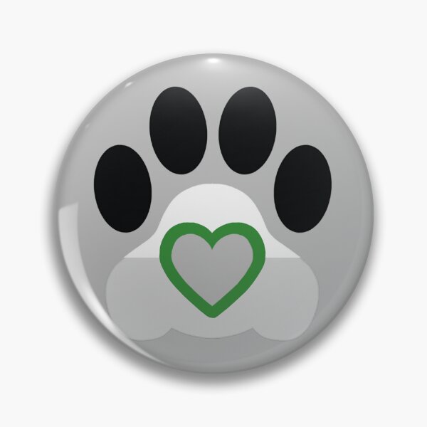 Artikelvorschau, Pride Cat Paw: Demiromantischer Stolz entworfen und verkauft von SkyBlueArts.