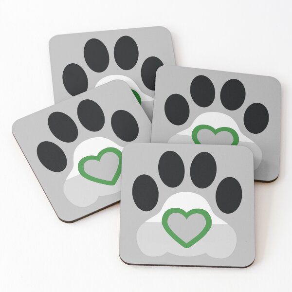 Item preview, Pride Cat Paw: Demiromantic Pride designed and sold by SkyBlueArts.