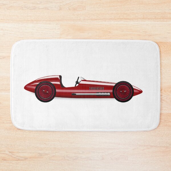 Item preview, Vintage Style Red Race Car designed and sold by UnaloneApparel.