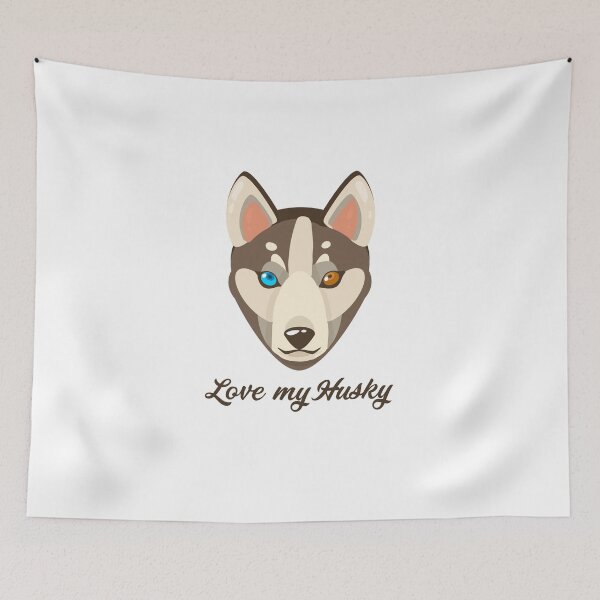 Item preview, Love My Husky designed and sold by IKOK.