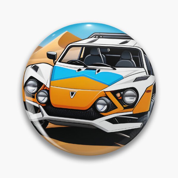 Item preview, Cool Dune Buggy Desert Rally Racing Car designed and sold by TheArtOfPat.