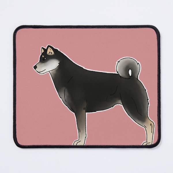 Artikelvorschau, Schwarzer und hellbrauner Shiba Inu entworfen und verkauft von harmopiavu.