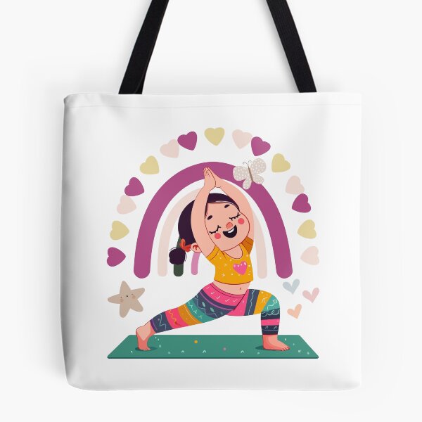 Item preview, Funny Yoga Kid - Cute Rainbow Yoga designed and sold by JessArty ⭐⭐⭐⭐⭐.
