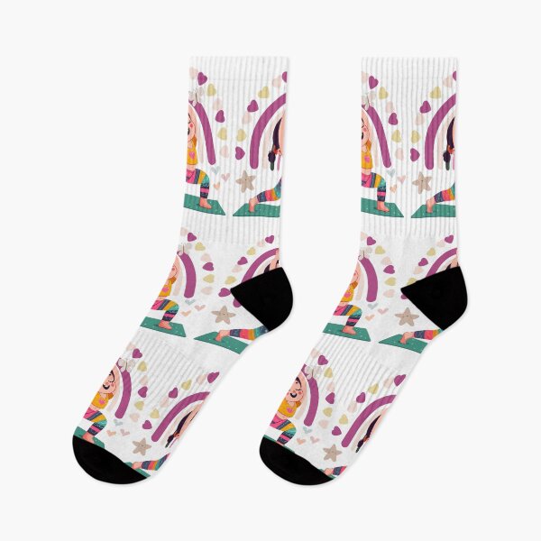 Item preview, Funny Yoga Kid - Cute Rainbow Yoga designed and sold by JessArty ⭐⭐⭐⭐⭐.