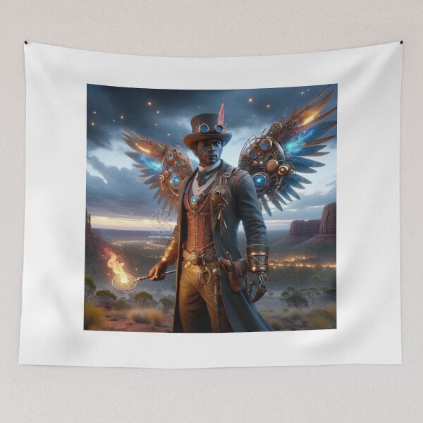 Item preview, Outback Aeronaut at Dusk designed and sold by ArrernteVisions.