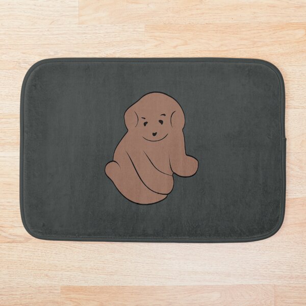 Aperçu de l'œuvre Illustration 2D de chiot câlin - Brun foncé et gris foncé créée et vendue par OG-Graphics.