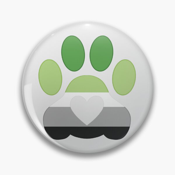 Item preview, Pride Cat Paw: Aromantic Pride designed and sold by SkyBlueArts.