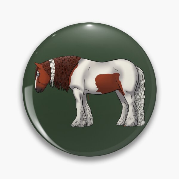 Item preview, Chestnut Tobiano Gypsy Vanner designed and sold by Old Water Cryptid .