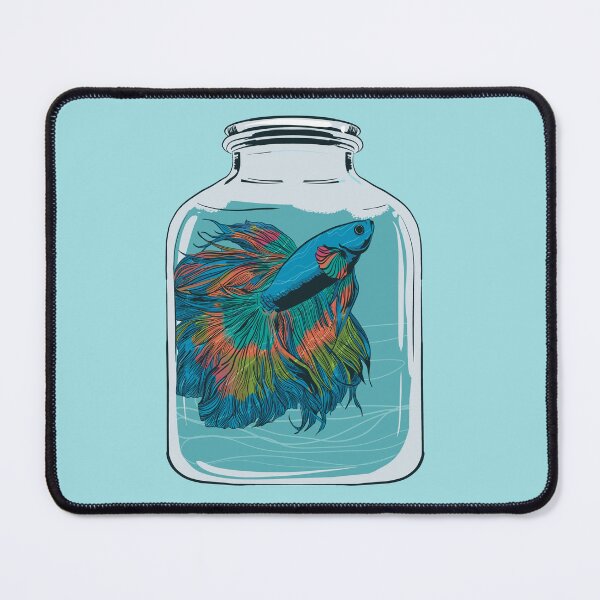 Item preview, Betta Fish In The Bottle designed and sold by EzekRenne.