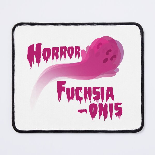 Item preview, Horror Fusionis or Fuchsia-onis pun designed and sold by Orthopchicks.