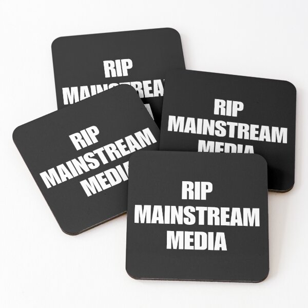 Item preview, RIP Mainstream Media (White) designed and sold by FE-Customs.