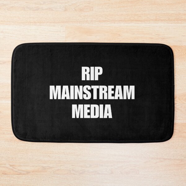Item preview, RIP Mainstream Media (White) designed and sold by FE-Customs.