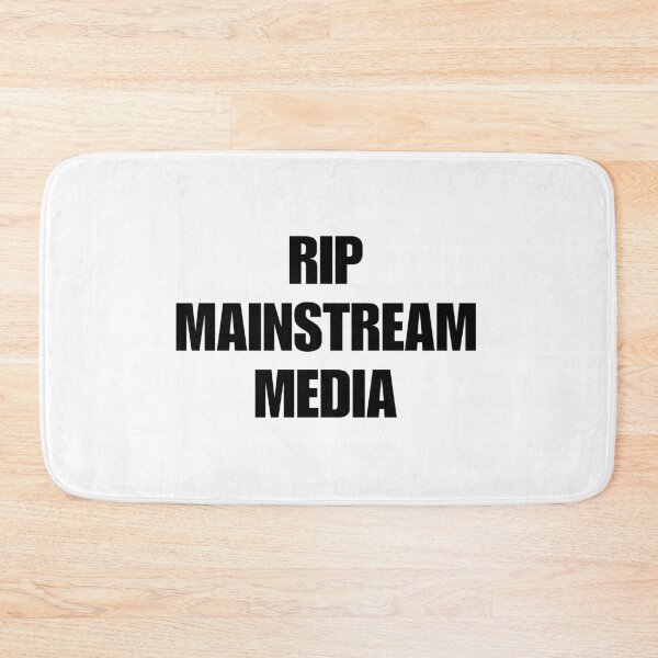 Item preview, RIP Mainstream Media (Black) designed and sold by FE-Customs.