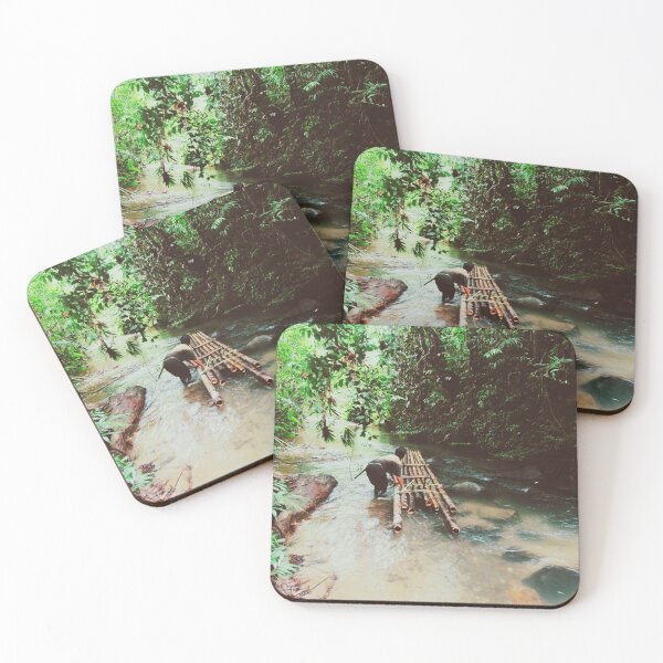 Item preview, Bamboo Rafting in Borneo  designed and sold by Emilia Oxelheim.
