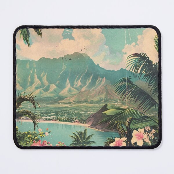Item preview, Hawaiian Flowers Kauai Nature Vintage Tropical designed and sold by LVTFCOarts.