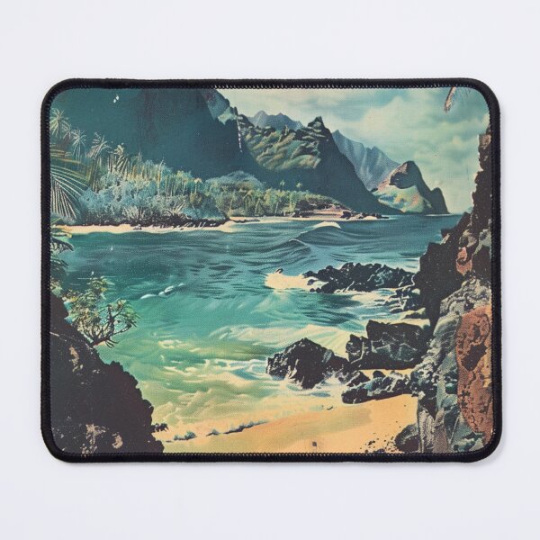 Item preview, Vintage Hawaii Beach Cove Peaceful Nature Vibe designed and sold by LVTFCOarts.