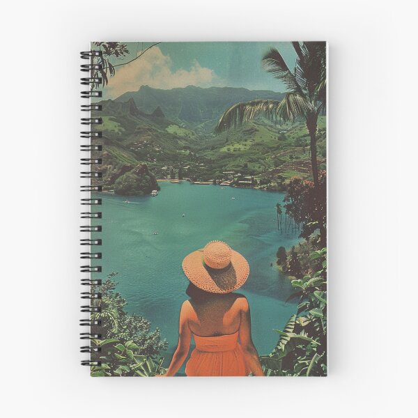 Item preview, Vintage Hawaiian Woman Peaceful Tropical Vibe designed and sold by LVTFCOarts.