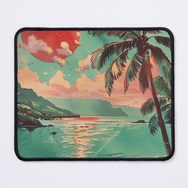 Item preview, Vintage Hawaii Sunset Evening Beach Lofi Vibe designed and sold by LVTFCOarts.