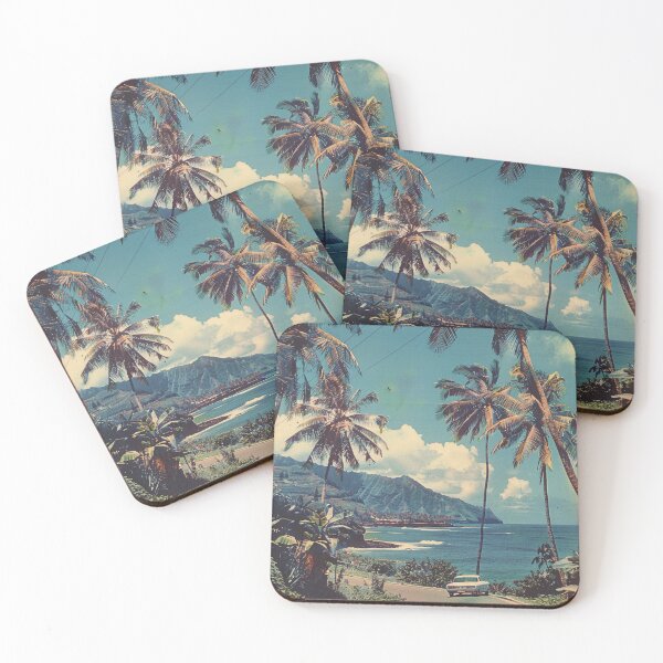 Item preview, Vintage 60s Hawaii Road Trip Scenic Drive Aesthetic designed and sold by LVTFCOarts.