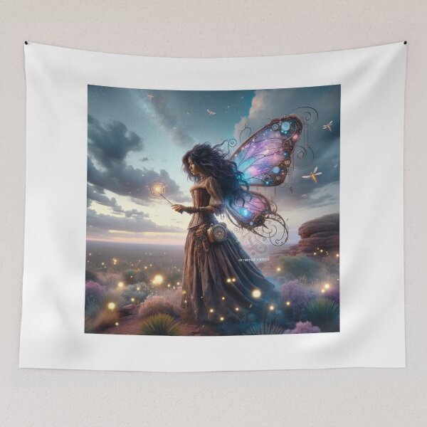 Item preview, Outback Mechanica Fairy at Twilight designed and sold by ArrernteVisions.