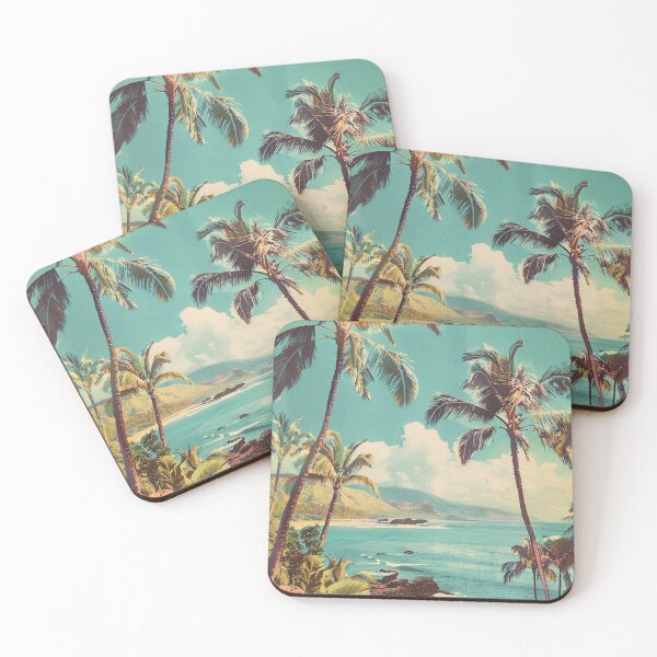 Item preview, Serene Tropical Vintage Hawaii Retro Aesthetic designed and sold by LVTFCOarts.