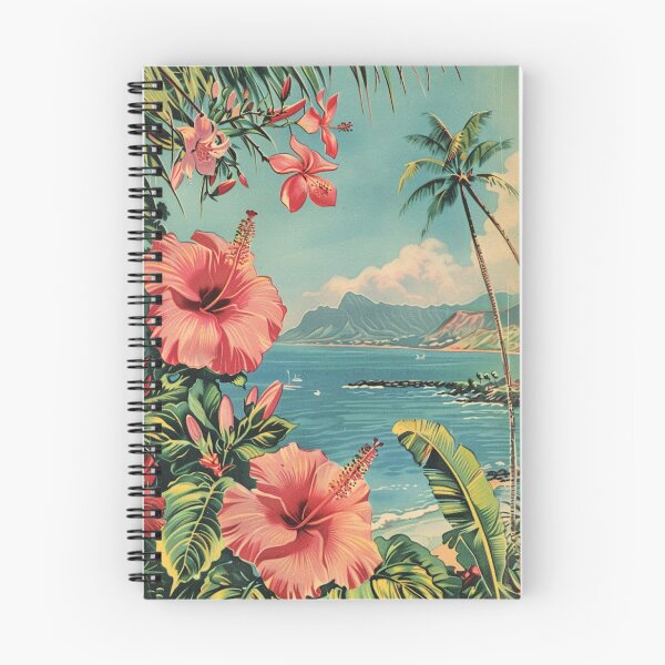 Item preview, Hawaii Flowers Vintage Kauai Nature Vibe Art designed and sold by LVTFCOarts.
