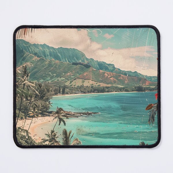 Item preview, Vintage Hawaii Beach Waves Summer Tropical designed and sold by LVTFCOarts.