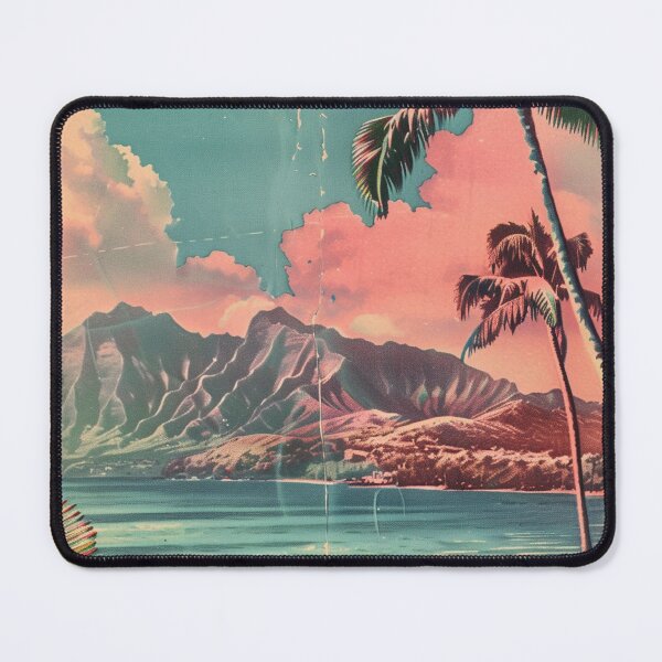 Item preview, Vintage Pastel Tropical Kauai Hawaii Evening Vibe designed and sold by LVTFCOarts.