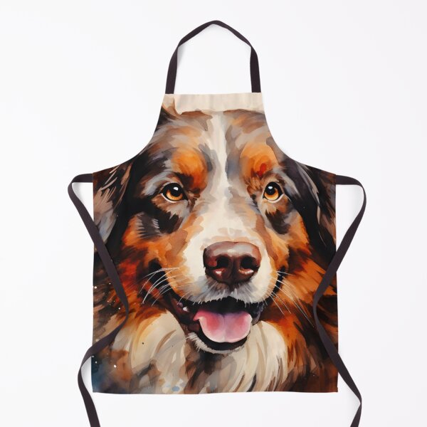 Item preview, Watercolor Australian Shepherd Dog designed and sold by TheAnimalZ00.