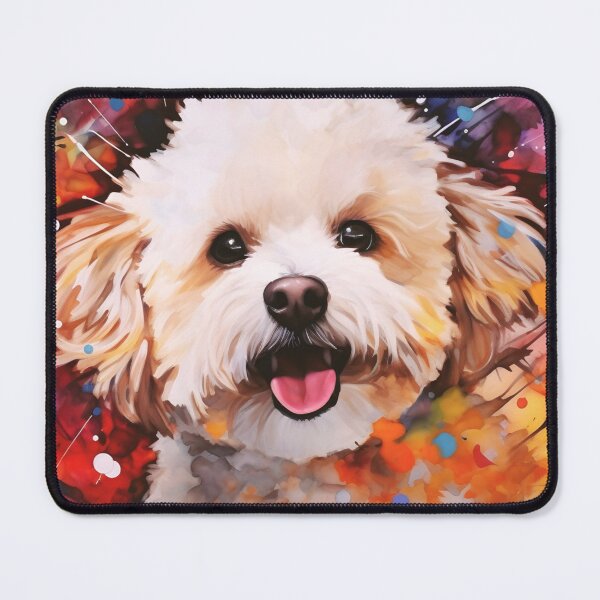 Item preview, Watercolor Bichon Frise Dog designed and sold by TheAnimalZ00.
