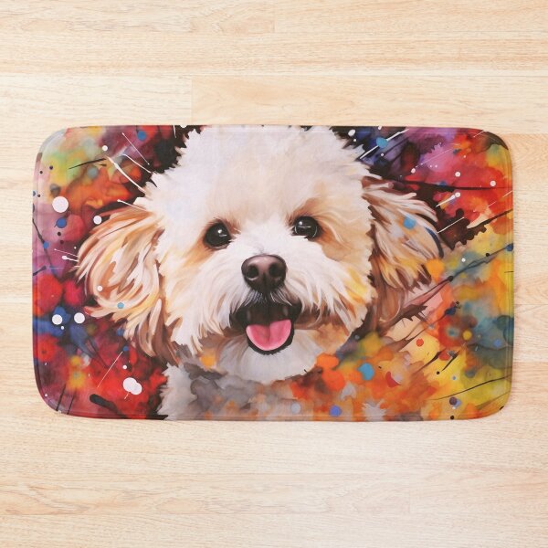 Item preview, Watercolor Bichon Frise Dog designed and sold by TheAnimalZ00.