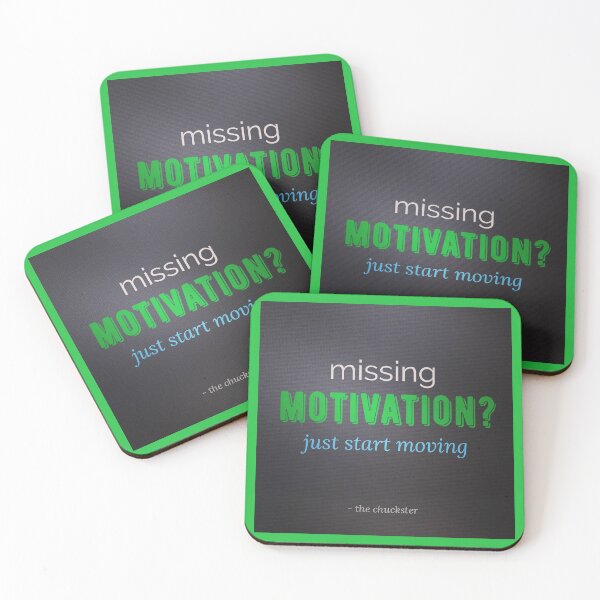 Item preview, Missing MOTIVATION? Just Start Moving designed and sold by ChucksterTees.