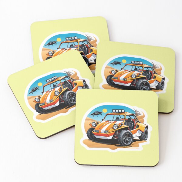 Item preview, Cool Dune Buggy Desert Rally Racing Car designed and sold by TheArtOfPat.