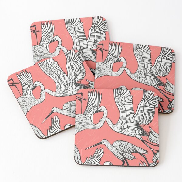 Item preview, Flying Cranes Pattern designed and sold by FunnyT-Shirts.