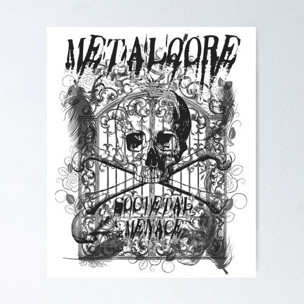 Item preview, Metalqore Societal Menace  designed and sold by RichardClark9.