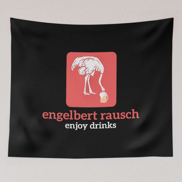 Item preview, Engelbert Rausch Enjoy Drinks Funny Design  designed and sold by BillieDurga.
