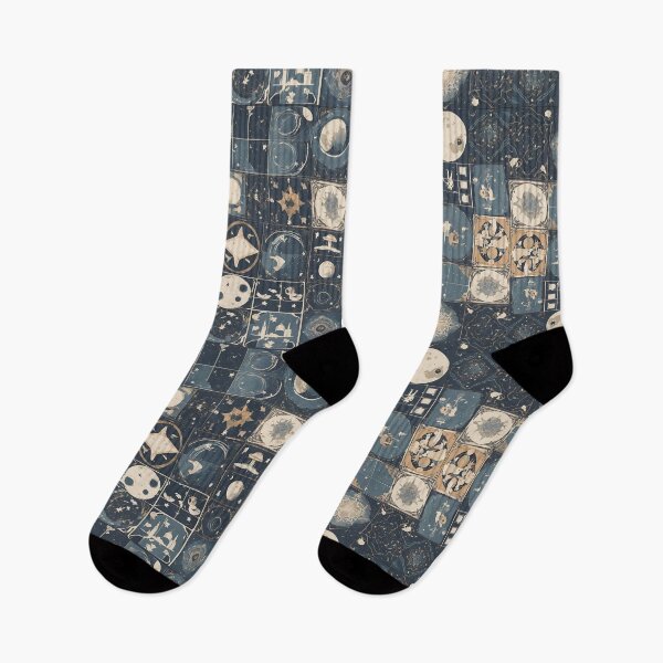 Item preview, Mocosmico - get lost in a cosmic tiled universe designed and sold by thecrunchyflea.