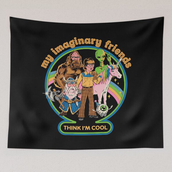 Item preview, My Imaginary Friends  designed and sold by BillieDurga.