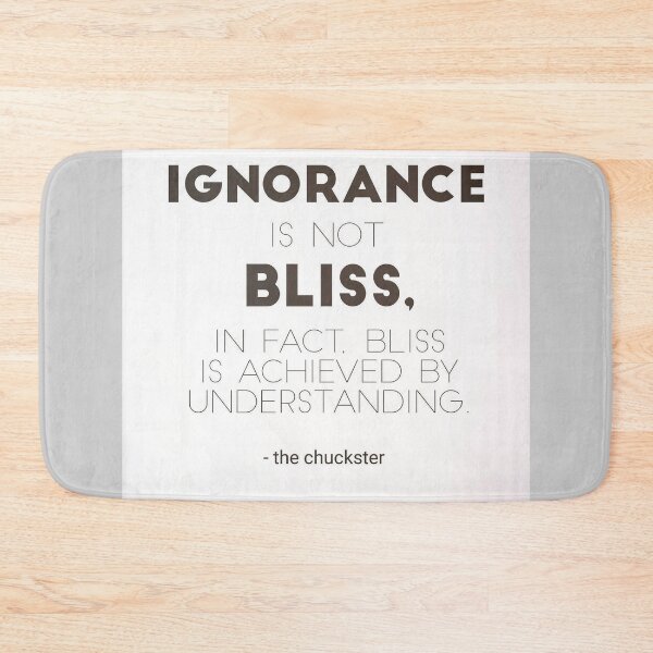 Item preview, IGNORANCE IS NOT BLISS designed and sold by ChucksterTees.