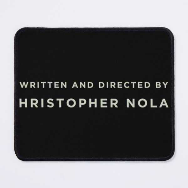 Item preview, Written And Directed By Christopher Nolan designed and sold by LouiseOliveiraa.