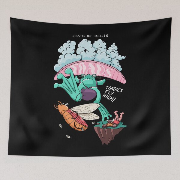 Item preview, 2024 Queensland Cane Toads - Paragliding State Of Origin designed and sold by OsmanMeister.