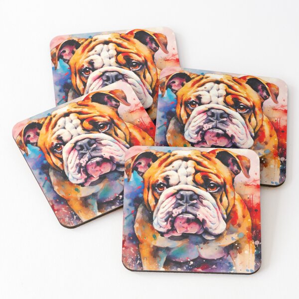 Item preview, Watercolor English Bulldog designed and sold by TheAnimalZ00.