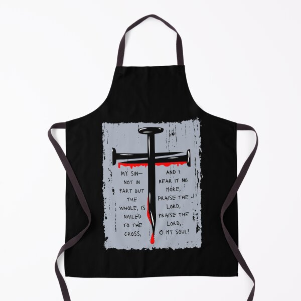 Item preview, My Sin Nailed to the Cross in Gray designed and sold by Neeshki.
