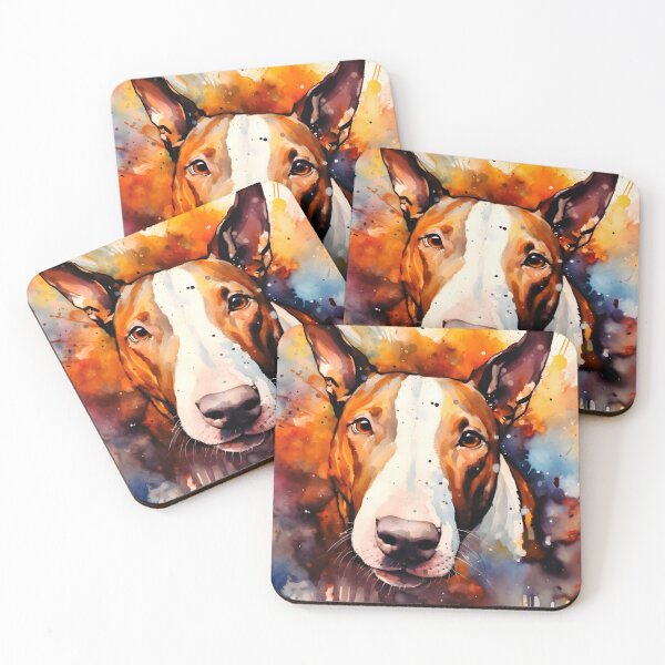 Item preview, Watercolor Bull Terrier designed and sold by TheAnimalZ00.
